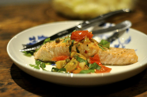 Simple fish for Lent